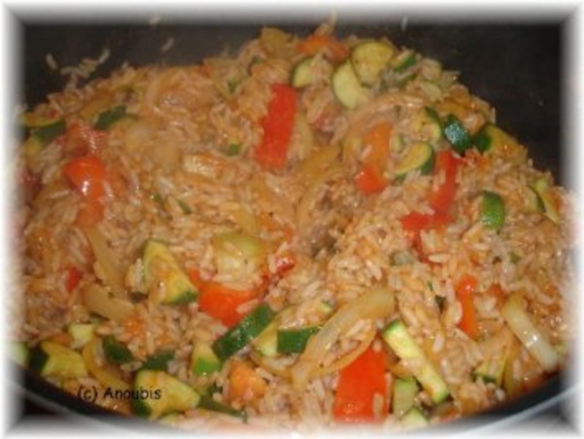 Hauptgericht vegetarisch - Griechische Reispfanne - Rezept - Bild Nr. 8