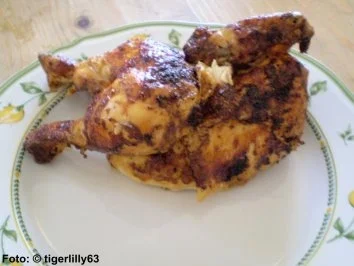 Rezept: Brathähnchen Bild Nr. 3 Brathähnchen - Rezept - Bild Nr. 3