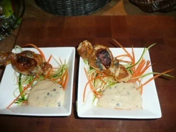 VORSPEISE/FISCH Blätterteigbonbons-Jakobsmuscheln auf Pastinacken-Linsenpüree - Rezept - Bild Nr. 2