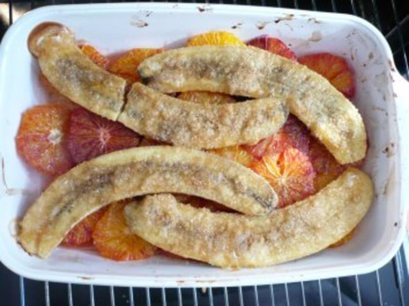 Bananen, flambiert mit Blutorangen - einfach - von CUISINA
