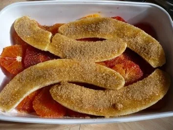 Bananen, flambiert mit Blutorangen - Rezept - Bild Nr. 3