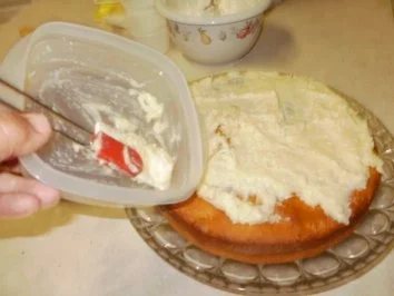 Kuchen - Kokonuess Fuellung fuer Amerikanischer Suesskartoffelkuch - Rezept - Bild Nr. 6