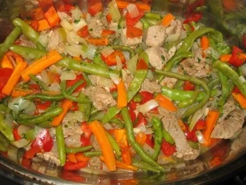 Rezept: Geschmorter Bauerntopf Geschmorter Bauerntopf - Rezept