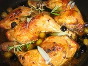 Salbeihähnchen mit Oliven - Rezept