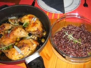 Rezept: Salbeihähnchen mit Oliven Bild Nr. 7 Salbeihähnchen mit Oliven - Rezept - Bild Nr. 7