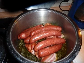 Rezept: Fl/Schwein: Bärbel's Grünkohl Bild Nr. 2 Fl/Schwein: Bärbel's Grünkohl - Rezept - Bild Nr. 2