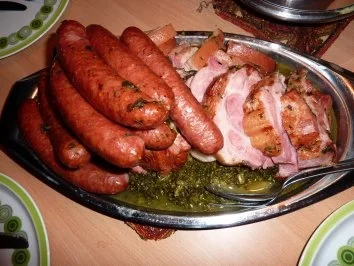 Rezept: Fl/Schwein: Bärbel's Grünkohl Bild Nr. 3 Fl/Schwein: Bärbel's Grünkohl - Rezept - Bild Nr. 3