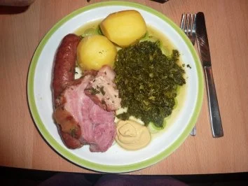 Rezept: Fl/Schwein: Bärbel's Grünkohl Bild Nr. 4 Fl/Schwein: Bärbel's Grünkohl - Rezept - Bild Nr. 4