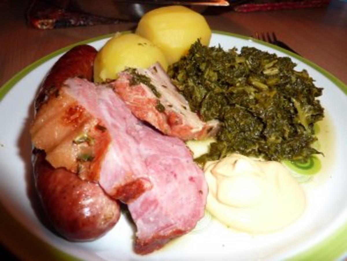 Bilder für Fl/Schwein: Bärbel's Grünkohl - Rezept