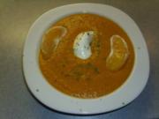 Suppen: Karotten-Orangen-Curry-Suppe - Rezept