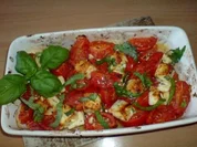 Rezept: Backofentomaten mit Feta Backofentomaten mit Feta - Rezept