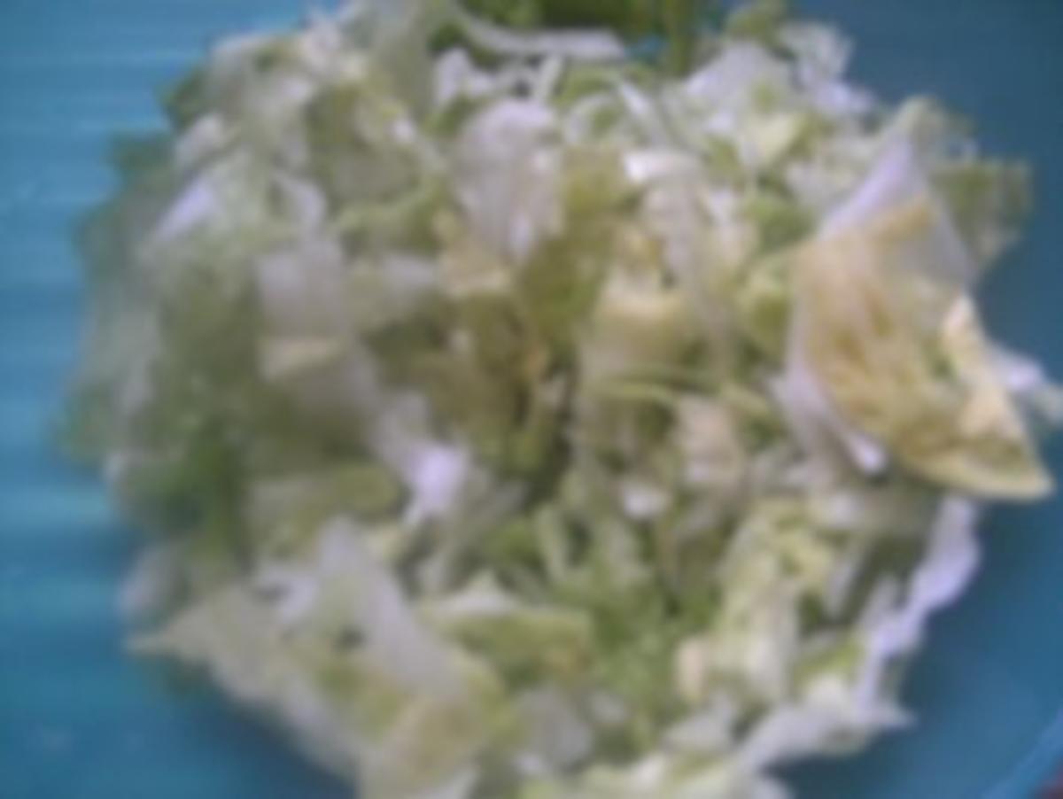 Pangasius-Filet mit Rahmkohlrabi  Salatbeilage - Rezept - Bild Nr. 5