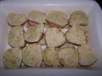 Bayerischer Knödel-Wurst-Auflauf - Rezept - Bild Nr. 6