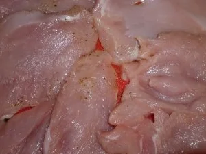 Putenschnitzel an Orangenreis und Pilzgemüse - Rezept - Bild Nr. 4