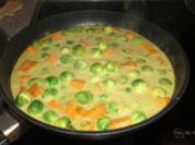 Rosenkohl-Curry - Rezept