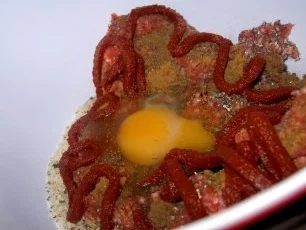 Orientalische Hackbällchen in Tomatensoße mit Mozarella überbacken - Rezept - Bild Nr. 3