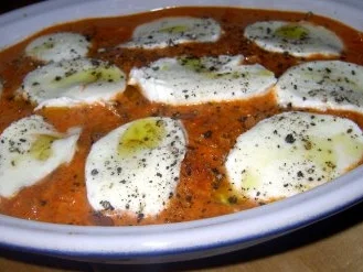 Orientalische Hackbällchen in Tomatensoße mit Mozarella überbacken - Rezept - Bild Nr. 8