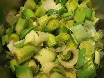 Schulter-Krustenbraten mit Porreegemüse - Rezept - Bild Nr. 4