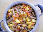 Scharfe Kartoffel-Steak-Pfanne - Rezept