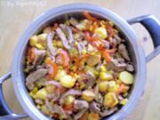 Scharfe Kartoffel-Steak-Pfanne - Rezept