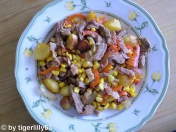 Scharfe Kartoffel-Steak-Pfanne - Rezept - Bild Nr. 2