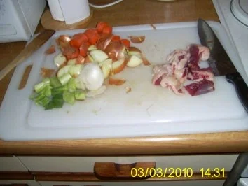 Rosa gebratene Barbarie-Entenbrust mit Honig-Ingwer-Jus auf Blaukraut und Semmelknödel - Rezept - Bild Nr. 4