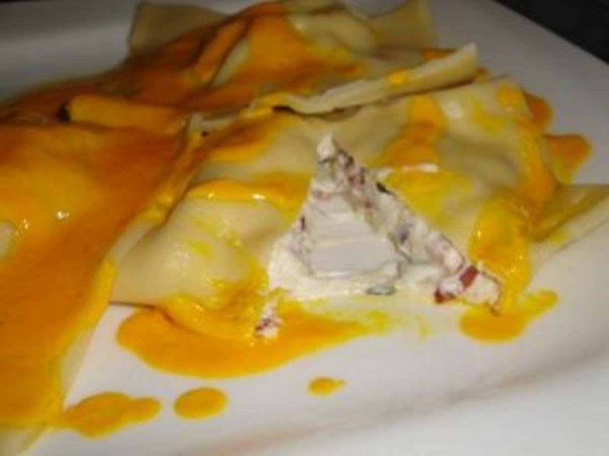 Ravioli mit Ricotta Käse Füllung - schnell &amp; einfach - von simu