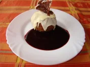 G: Eierlikörmuffins im Heidelbeersee - Rezept