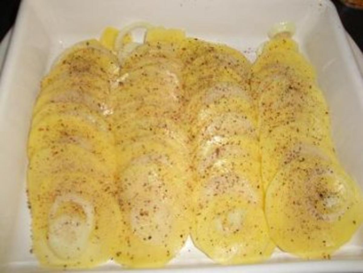 Kartoffelgratin mit Gorgonzola - Rezept - Bild Nr. 3