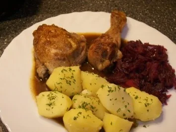 Geschmorte Hähnchenteile - Rezept - Bild Nr. 5