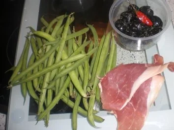 Spaghetti mit grünen Bohnen und Chili - Rezept - Bild Nr. 2