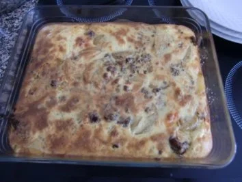 Rezept: AUFLAUF- KARTOFFEL MIT HACK AUFLAUF- KARTOFFEL MIT HACK - Rezept