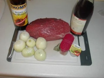 Rezept: Zwiebelbraten Bild Nr. 3 Zwiebelbraten - Rezept - Bild Nr. 3