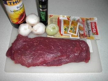 Roulade mit Pilzfüllung - Rezept - Bild Nr. 3