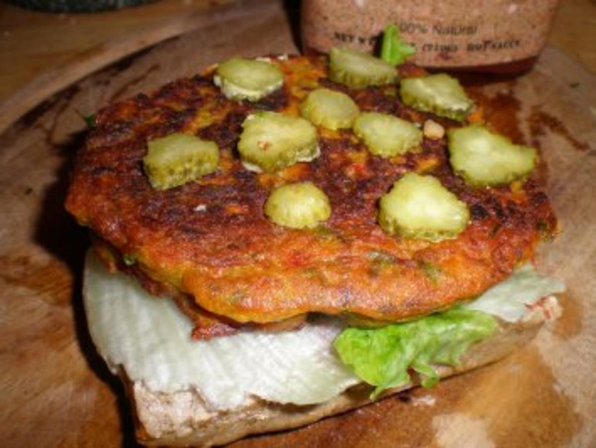 Feuriger Veggie-Burger - Rezept - Bild Nr. 2