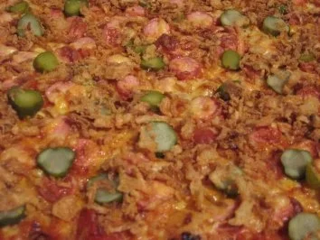 Rezept: Hot Dog Pizza Hot Dog Pizza - Rezept