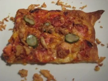 Rezept: Hot Dog Pizza Bild Nr. 2 Hot Dog Pizza - Rezept - Bild Nr. 2