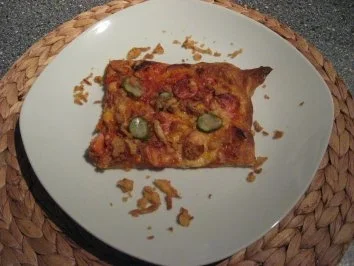 Rezept: Hot Dog Pizza Bild Nr. 3 Hot Dog Pizza - Rezept - Bild Nr. 3