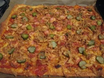 Rezept: Hot Dog Pizza Bild Nr. 6 Hot Dog Pizza - Rezept - Bild Nr. 6