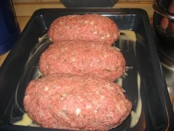 Party: Pikanter Party-Hackbraten, gefüllt.. - Rezept - Bild Nr. 3