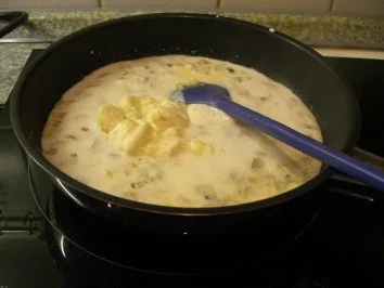 Champignons gefüllt mit Blattspinat - Rezept - Bild Nr. 3