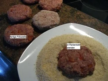 Rezept: Fleisch: JÄGERFRIKADELLE Bild Nr. 3 Fleisch: JÄGERFRIKADELLE - Rezept - Bild Nr. 3