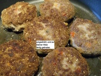 Rezept: Fleisch: JÄGERFRIKADELLE Bild Nr. 5 Fleisch: JÄGERFRIKADELLE - Rezept - Bild Nr. 5