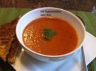 Suppe:    TOMATENCREM - Rezept