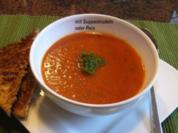 Suppe:    TOMATENCREM - Rezept