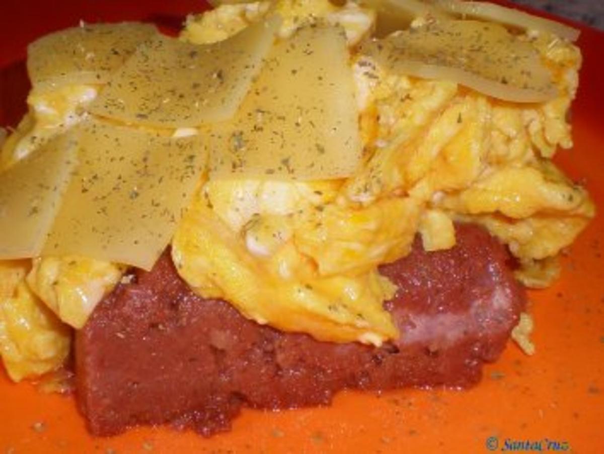Corned Beef mit Rührei - Rezept mit Bild - kochbar.de