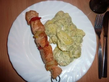 Rezept: Fl/Pute: Putenspiesse Bild Nr. 6 Fl/Pute: Putenspiesse - Rezept - Bild Nr. 6