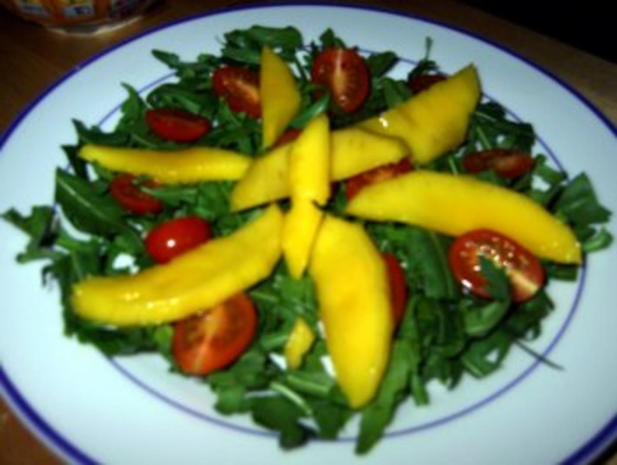Fruchtiger Salat mit Hähnchenbruststreifen - Rezept - Bild Nr. 7