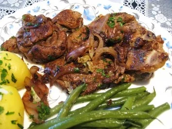 Rezept: Marinierte Lammsteaks 1 .... Marinierte Lammsteaks 1 .... - Rezept