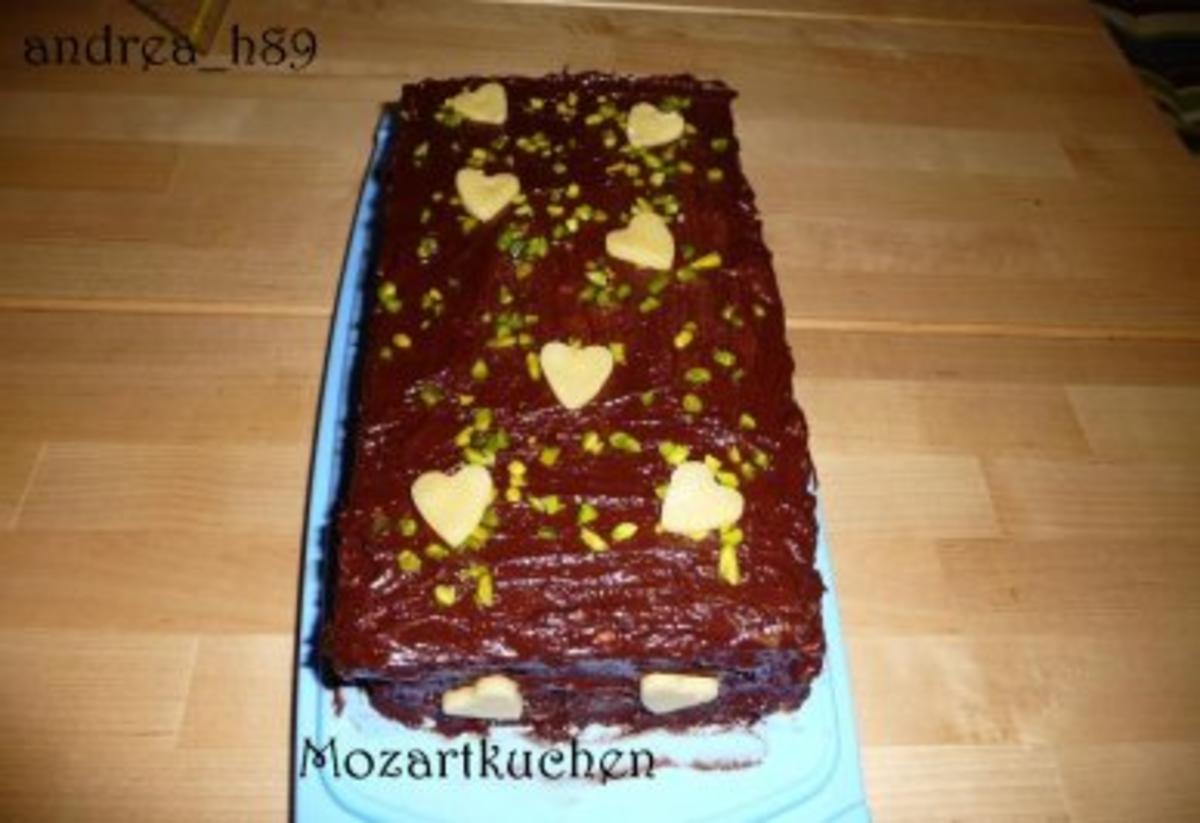 Bilder für Mozartkuchen schnelle Variante der Mozarttorte - Rezept